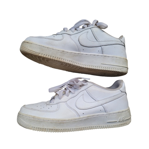 Nike Air Force 1 White| 6.5Y - Picture 3 of 9